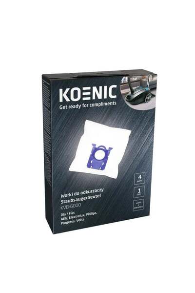 KOENIC KVB-6000 Universal Vacuum Bags + Filter