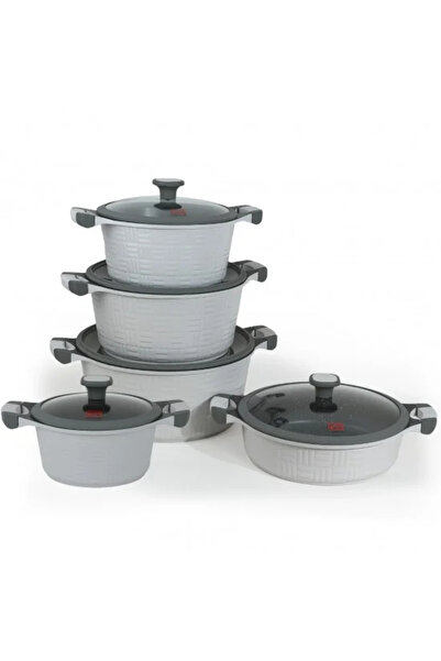 Generic Distinctive design granite cookware set - 10 pieces
