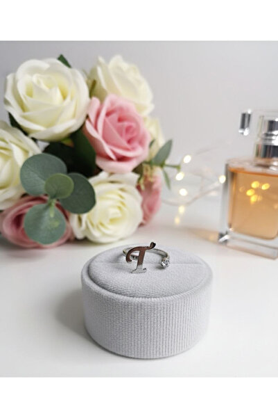 Shiklik خاتم نسائي من الفولاذ مرصع بحجر الزركون باللون الفضي قابل للتعديل