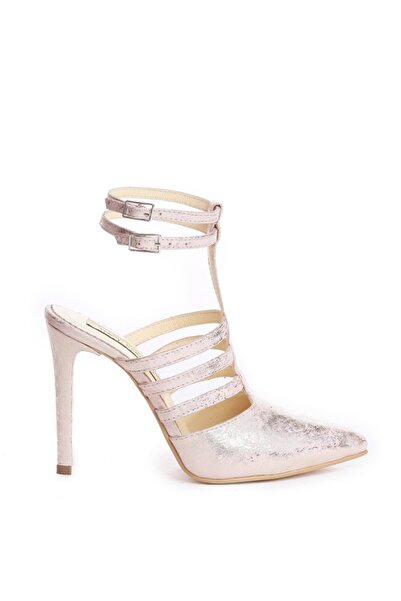 The 5th Element Pantofi stiletto piele naturala Rose Multi Strap
