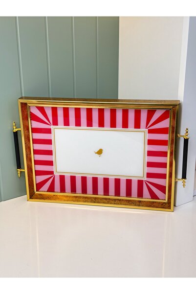 cicizuccaciye Blush Akrilik Tepsi