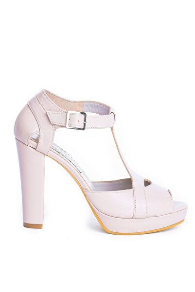 The 5th Element Sandale mireasa piele naturala NUDE ROSE Anais