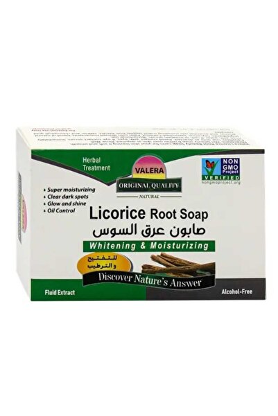 Valera Licorice Root Soap, Natural Whitening and Moisturizing, 125 ml