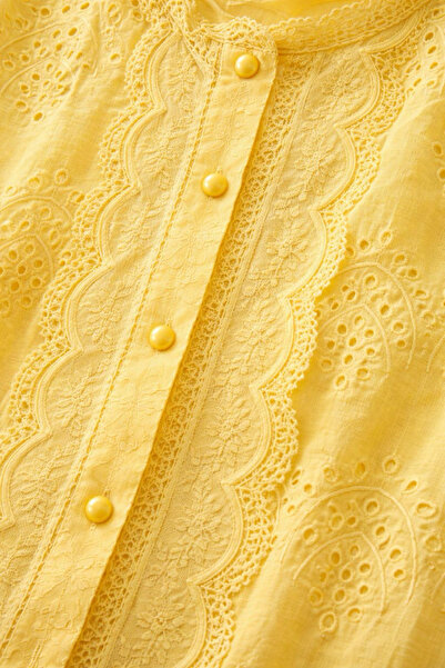 PİNK FLY Lace Embroidered Tunic