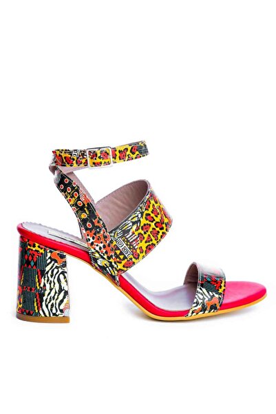 The 5th Element Sandale piele toc gros New Look Jungle