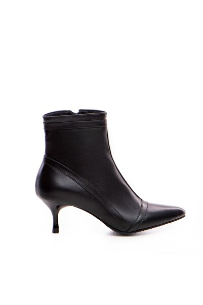 The 5th Element Botine Dama Piele Naturala Negru Ramya