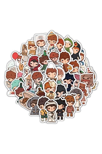 Choice ملصقات هيرونو اللطيفة (50 قطعة) للهواتف، أجهزة الكمبيوتر المحمولة، الد...