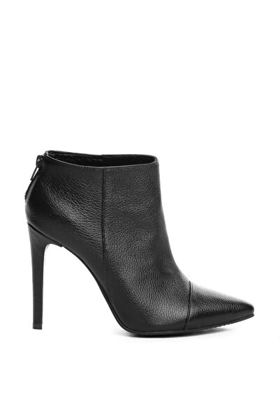 The 5th Element Women's Ankle Boots Natural Leather Black Bizonat Emotion