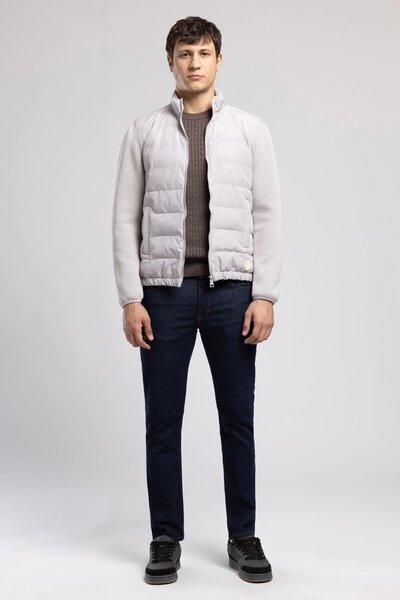 Lee Cooper Jawed men's Mock Neck stone coat