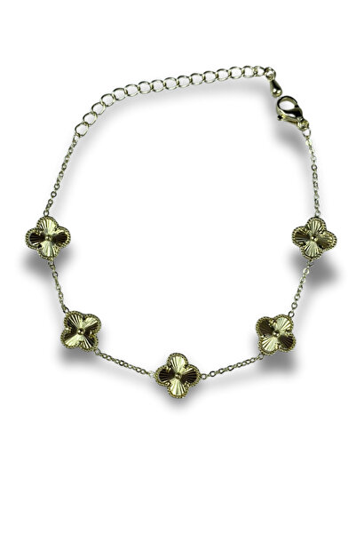 Brethils Shiny^Cleef Vintage Alhambra 14K Altın Kaplama Kuyum Model Kararmaz ...