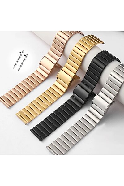 Guleron Amazfit Gts / Gts 2/ Gts 2e Uyumlu Paslanmaz Çelik Kordon 20MM