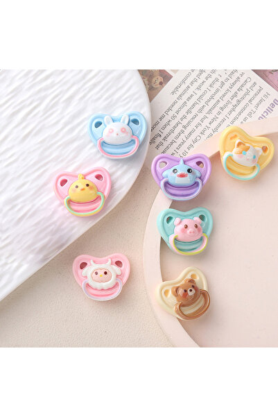 Choice C 10Pcs Random 3PCS 1:12 Dolls House Miniature Baby Bottles Pacifier B...