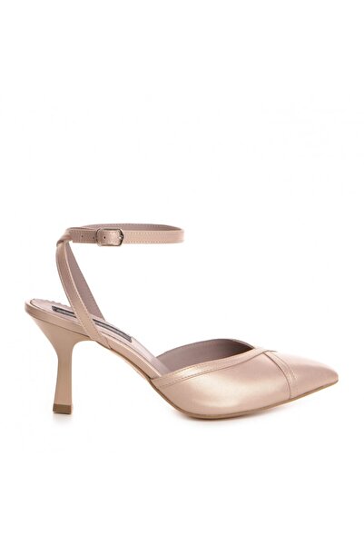 The 5th Element Nude Vivian natural leather bridal shoes