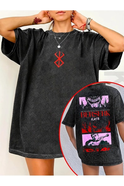 LAND MODA Μπλουζάκι Unisex Daily oversized – 100% βαμβάκι, πλένεται με οξύ, ά...