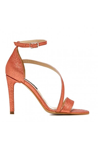 The 5th Element Women's sandals made of genuine leather Evening Peach
