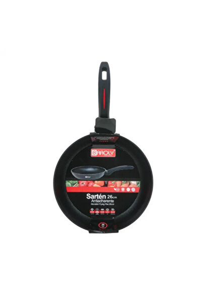 Generic Stylish design pan with non-stick surface, 26 cm