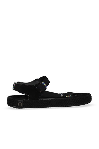 Bohonomad Black Elastic Women's Flat Sandals 24Nevada