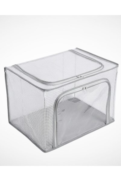 Generic Brand Foldable Pvc Closet Organizer with Steel Support 38 X 48 X 28cm