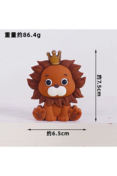 Choice1 Lion Jungle Safari Animal Doll Cake Decor Lion Elephant Money Giraffe...