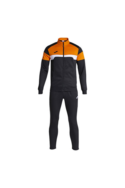 Joma Danubio III men's tracksuit black orange L