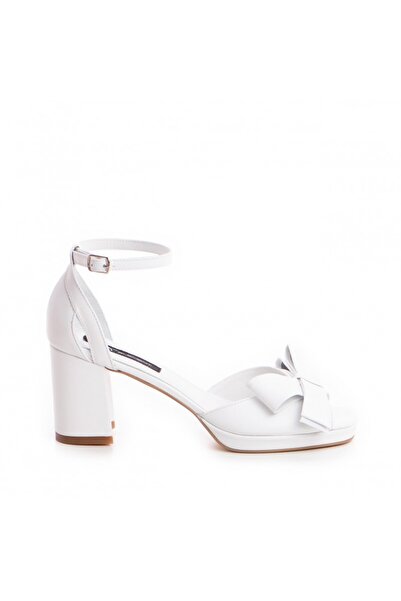 The 5th Element Sandale dama piele naturala Alb Zina