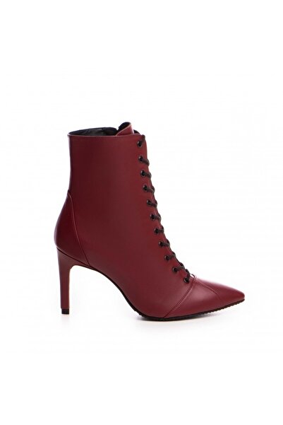 The 5th Element Women's Boots Natural Leather Burgundy Daria
