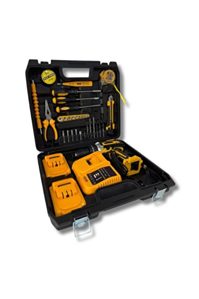 OEM Impact drill kit, 2 48V batteries, with 30 accessories, box included
