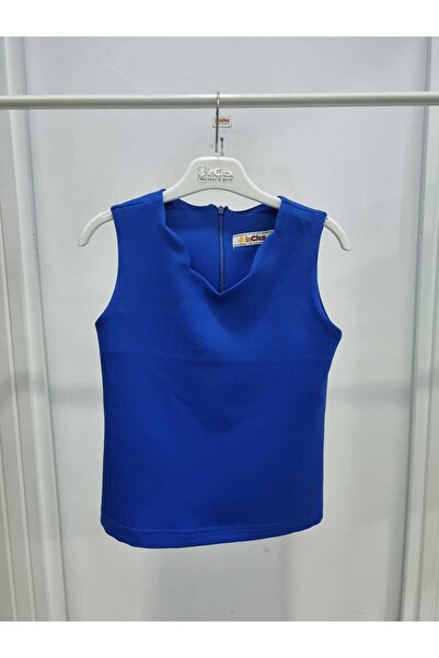 incity Bluză cu design simplu basic pentru fete