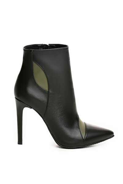 The 5th Element Women's Ankle Boots Natural Leather Black