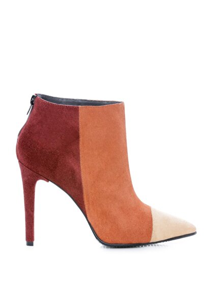 The 5th Element Women's Ankle Boots Natural Leather Brick Emotion