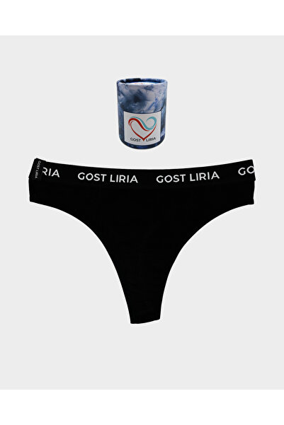 GOST LİRİA Root Kadın String Külot Siyah