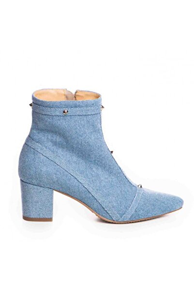 The 5th Element Women's Boots Natural Leather Blue Ramya