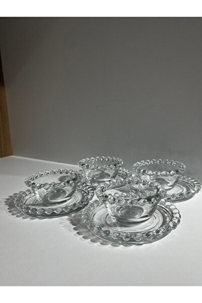 VELLON HOME 8 PARÇA 4LÜ BONCUKLU SUNUMLUK LOKUMLUK