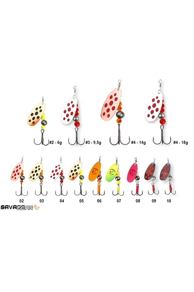 Savage Gear Caviar Spinner #4 14 gr Kaşık (meps)
