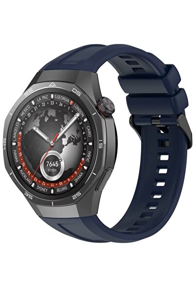 Guleron سوار ساعة هواوي واتش جي تي 5 برو 46 ملم متوافق مع السوار السيليكوني ا...