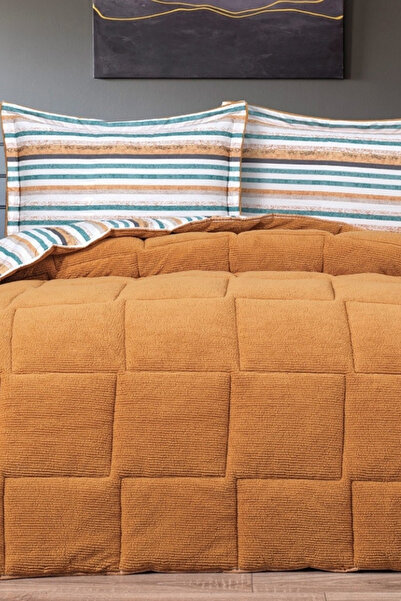 Rivosa Cloudia Sherpa Yorgan 4 Parça Uyku Seti Çift Kişilik