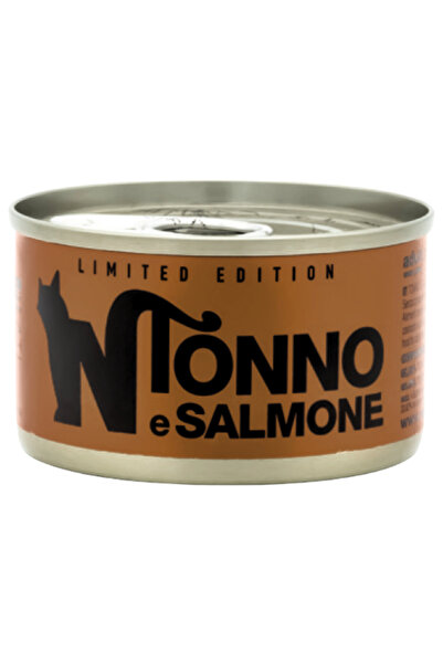 Natural Code علب تونة وسلمون للقطط، 85 غرام، عبوة من 24 علبة