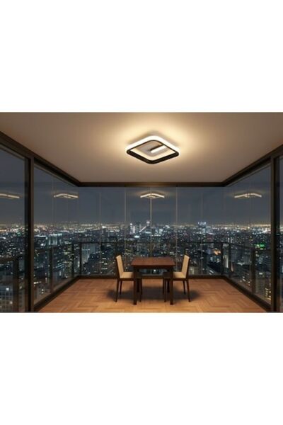 LEDZONE Modern LED Wall Lamp 38W Square 3 Functions