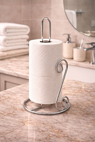 YzHome Metal Paper Towel Holder Organizer Bathroom Napkin Holder