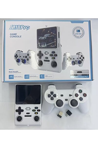 Serreha M18Pro el Retro Arcade oyun konsolu Rocker Wi-Fi TV konsolu