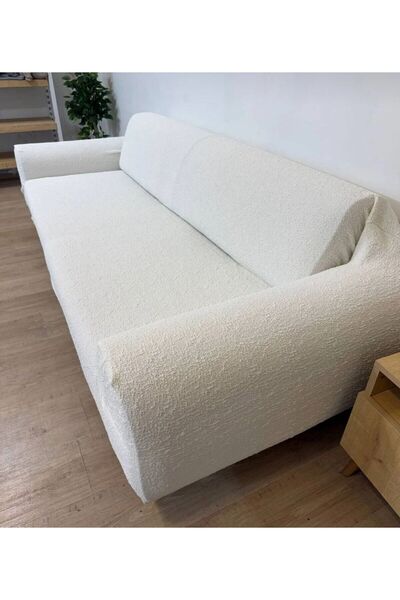 seltenet Husă de scaun elastică Buklet Bohemian pentru 3 persoane, anti-alune...