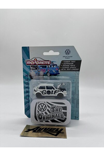 Majorette Volkswagen The Originals Deluxe - Golf MK1 (Beyaz)