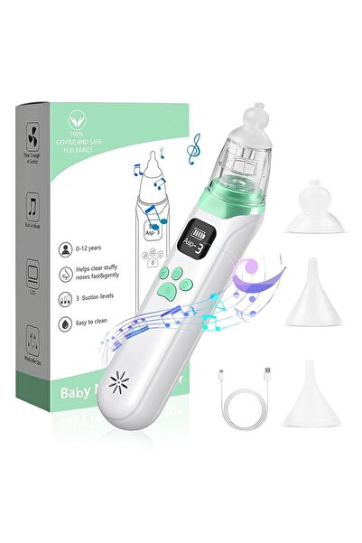 TERRION شفاط أنفي للأطفال الرضع، شفاط أنفي كهربائي للأطفال الصغار