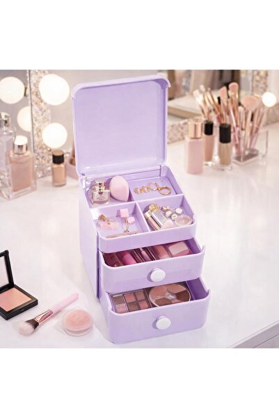 Ark كود 3000 سويت ستوريج مور – منظم أدوات مكتبية ومكياج ومنظم منزلي مع أدراج