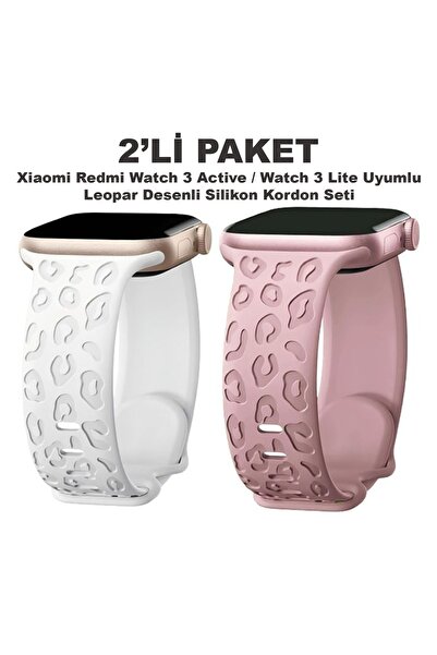 Dexmon Redmi Watch 3 Active / Watch 3 Lite Compatible Leopard Pattern Silicon...