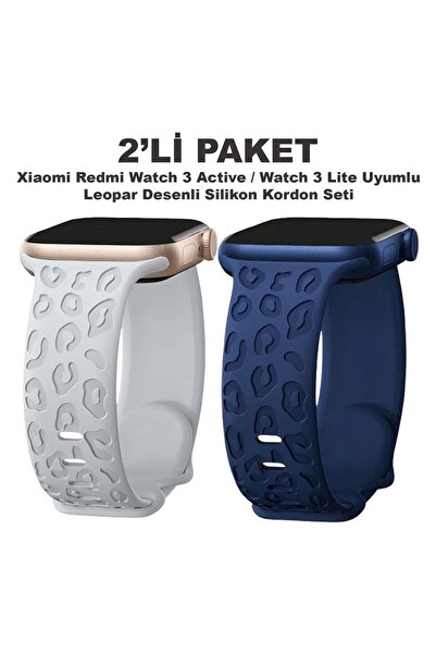 Dexmon مجموعة حزام السيليكون المتوافقة مع ساعة Redmi Watch 3 Active / Watch 3...