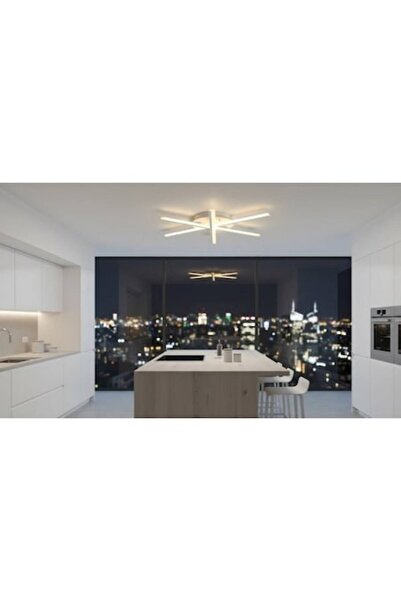 LEDZONE Candelabru LED, Led Zone, 78W, Alb, A820xÎ150mm