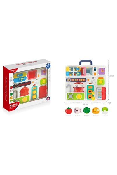 huanger Tablă educațională Montessori cu efecte luminoase și sonore 32 cm