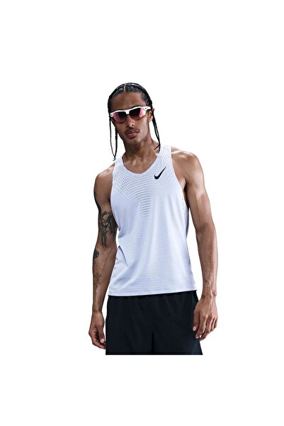 Nike Aeroswift Dri-Fit Adv Men's Blue Running Singlet Fn4231-057