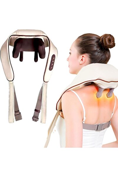 SKY LAND Shiatsu Neck and Shoulder Heat Massager - Electric 3D Kneading Massa...